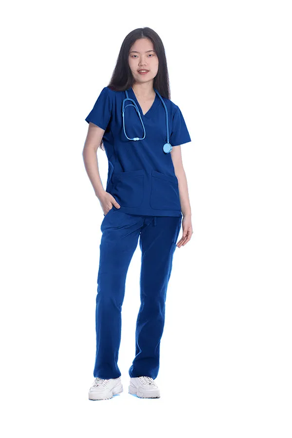 1202 Greentown 4Flex Unisex Scrub Top