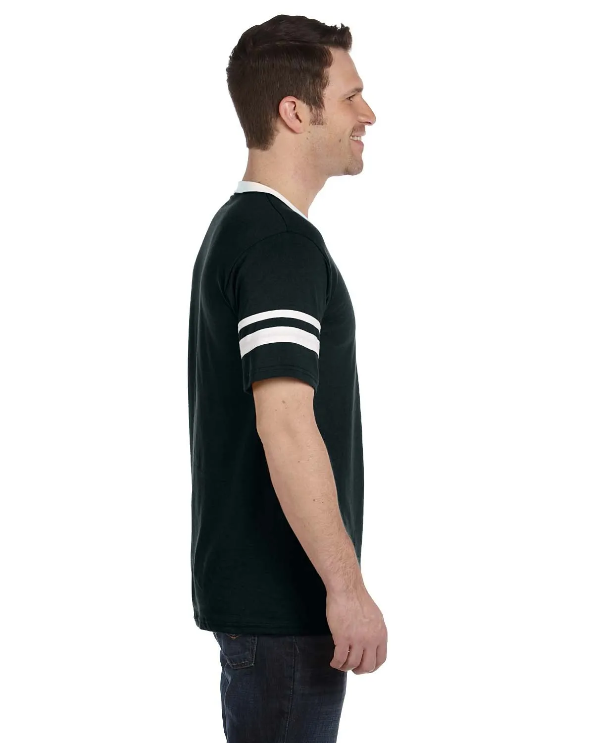 360-Augusta Sportswear-BLACK/ WHITE