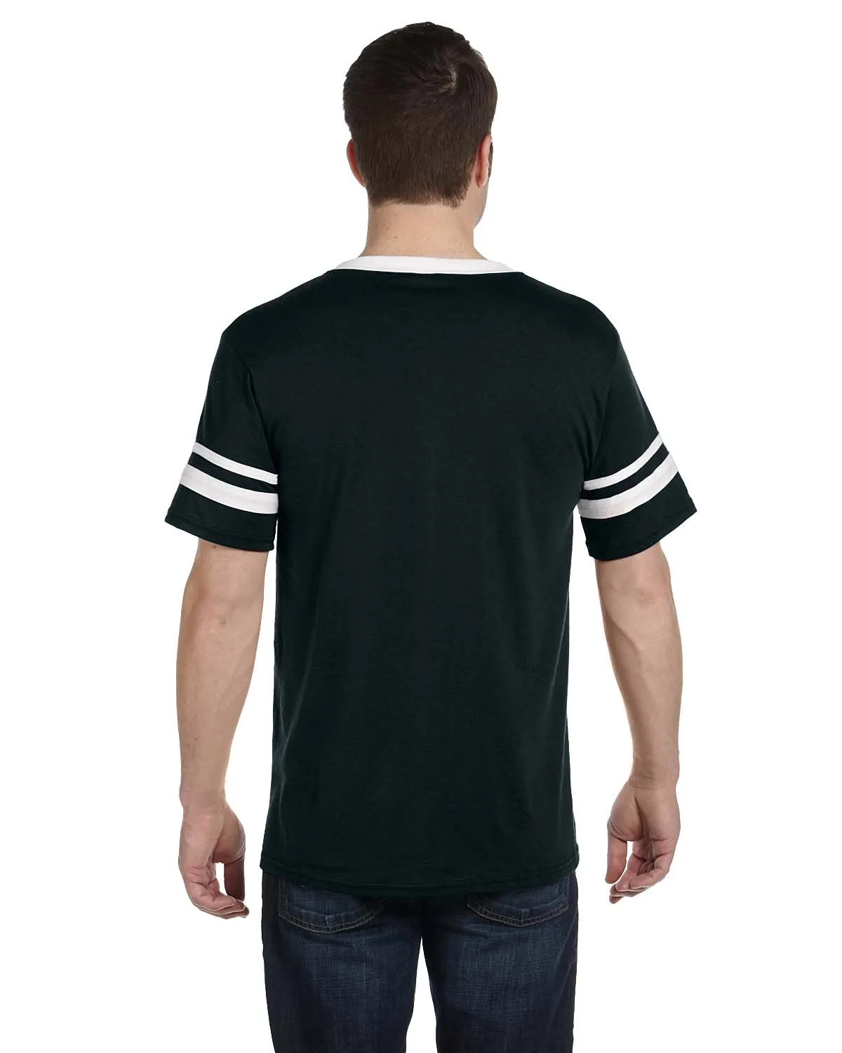 360-Augusta Sportswear-BLACK/ WHITE