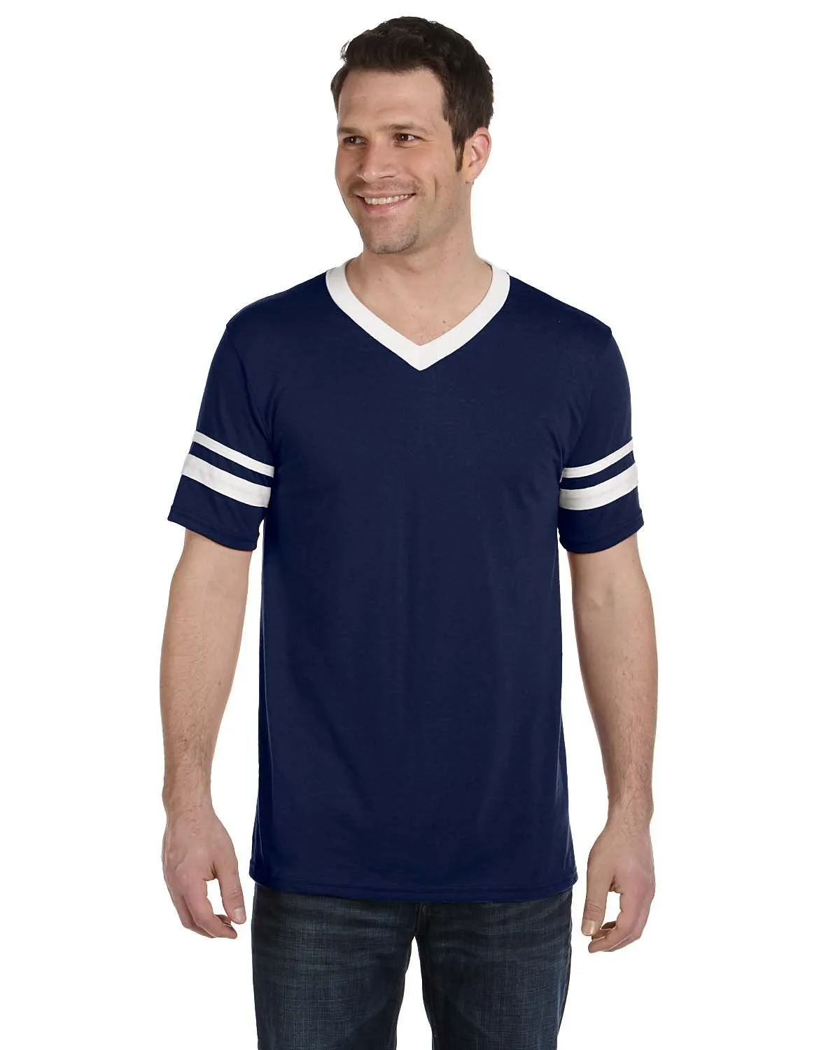 360-Augusta Sportswear-NAVY/ WHITE