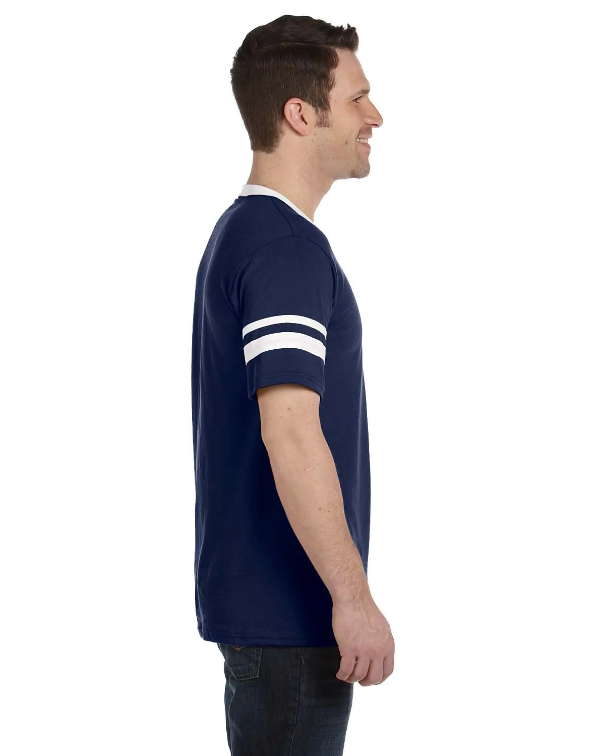 360-Augusta Sportswear-NAVY/ WHITE