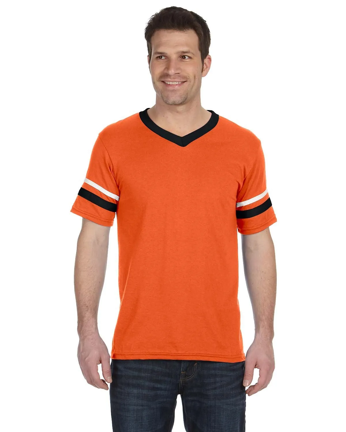 360-Augusta Sportswear-ORANGE/ BLK/ WHT