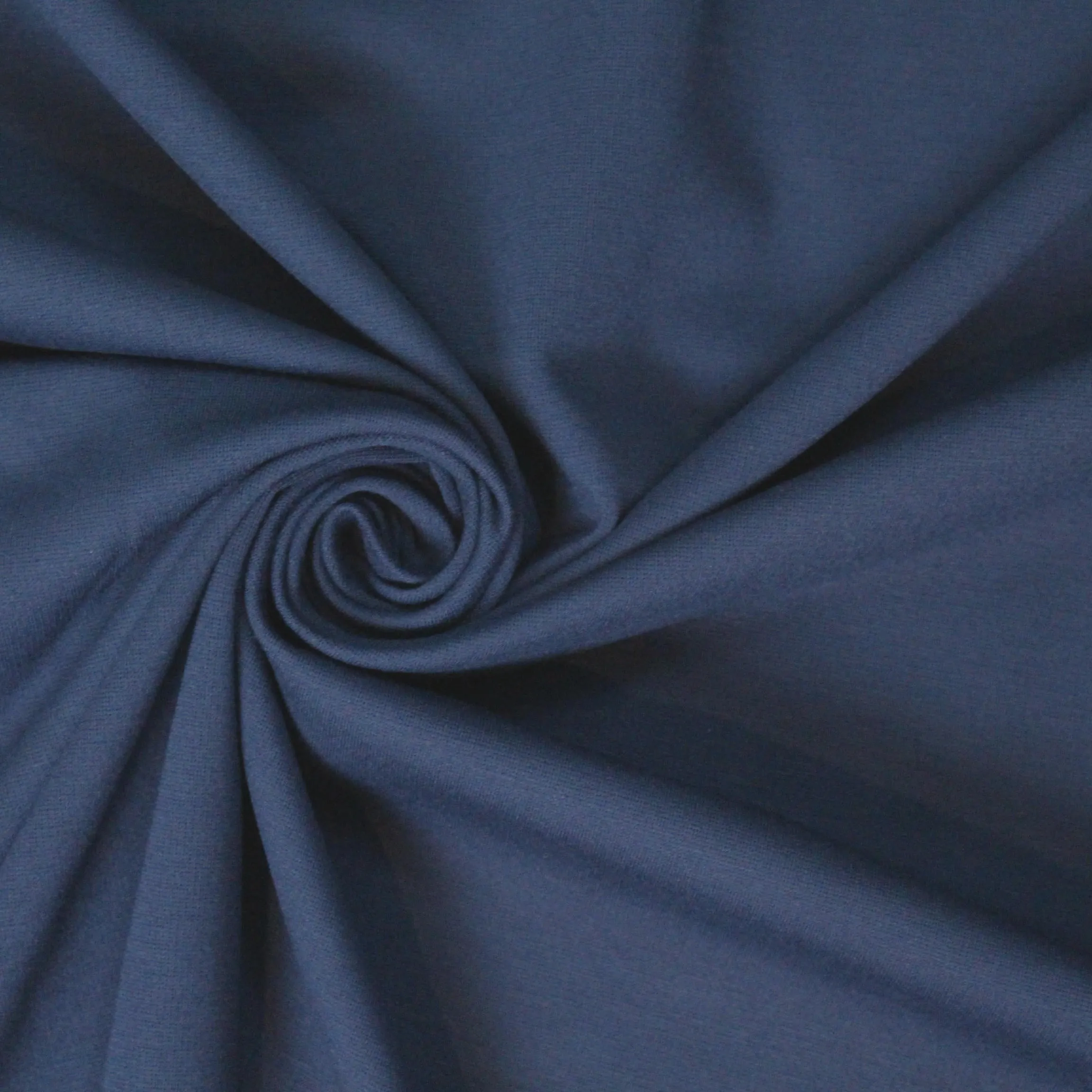 4-way stretch rayon blend ponte - navy, Oeko-Tex Cert.