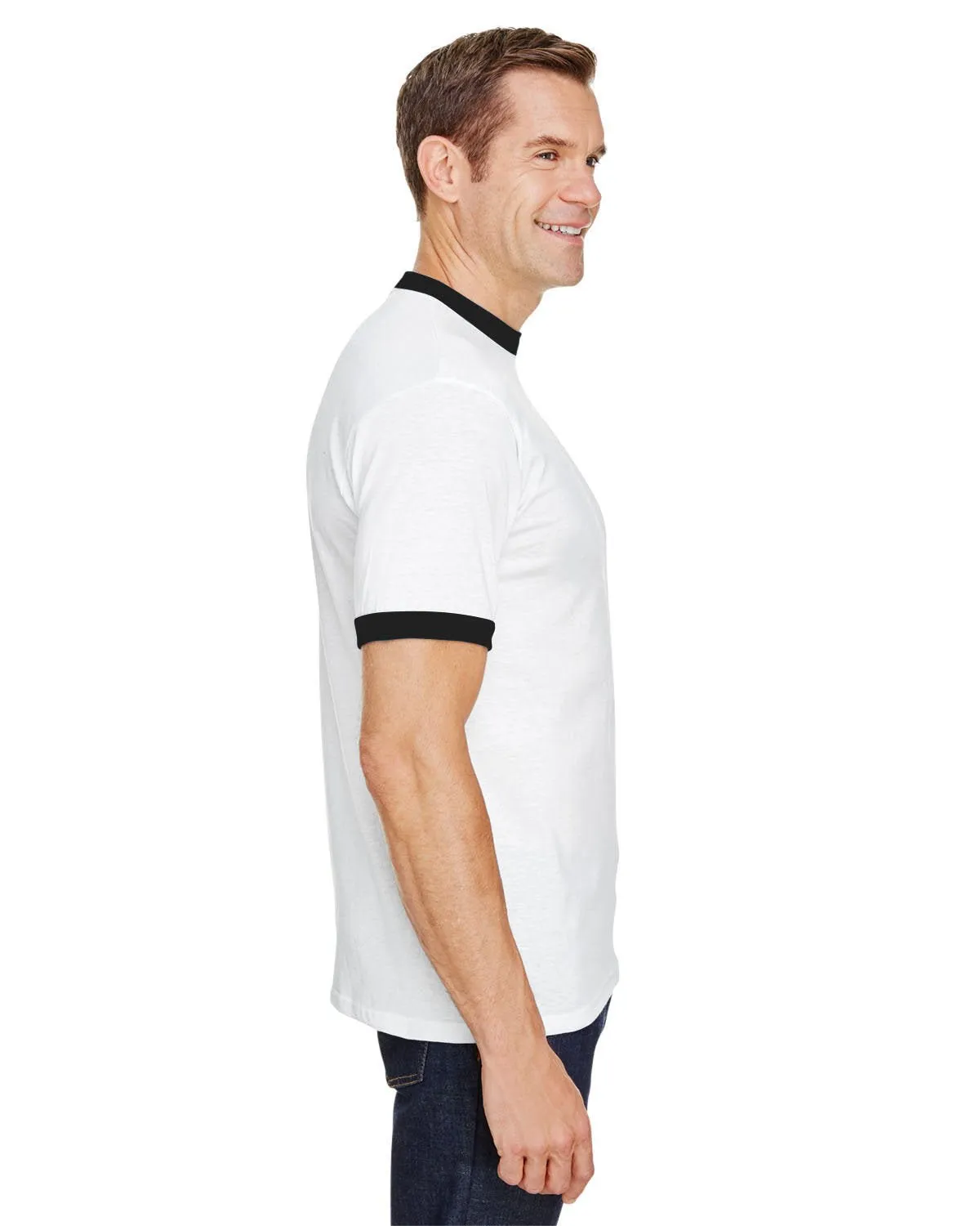 710-Augusta Sportswear-WHITE/ BLACK