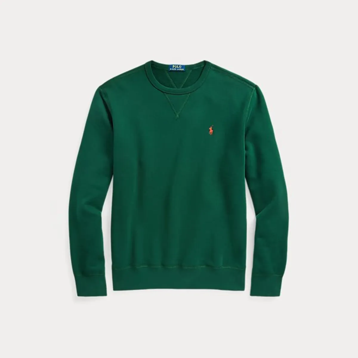 710766772 CLLGN RALPH LAUREN SWEATSHIRT MEN GREEN