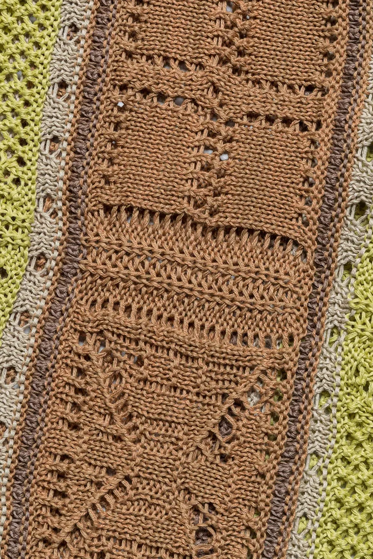 7G Crochet Knit TENNESSEE Aloha Polo - Lime