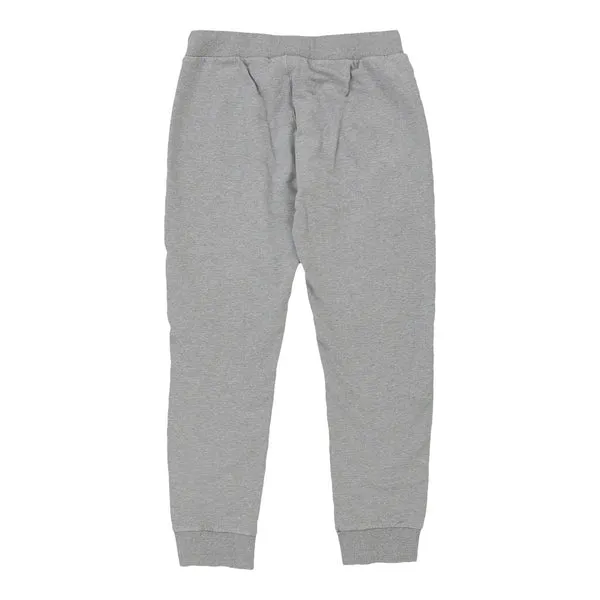 Age 11-12 Champion Joggers - Medium Grey Cotton Blend