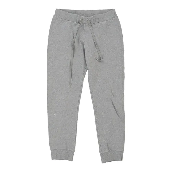 Age 11-12 Champion Joggers - Medium Grey Cotton Blend