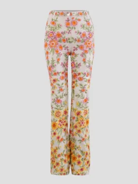 Amor Corallina Embellished Pants