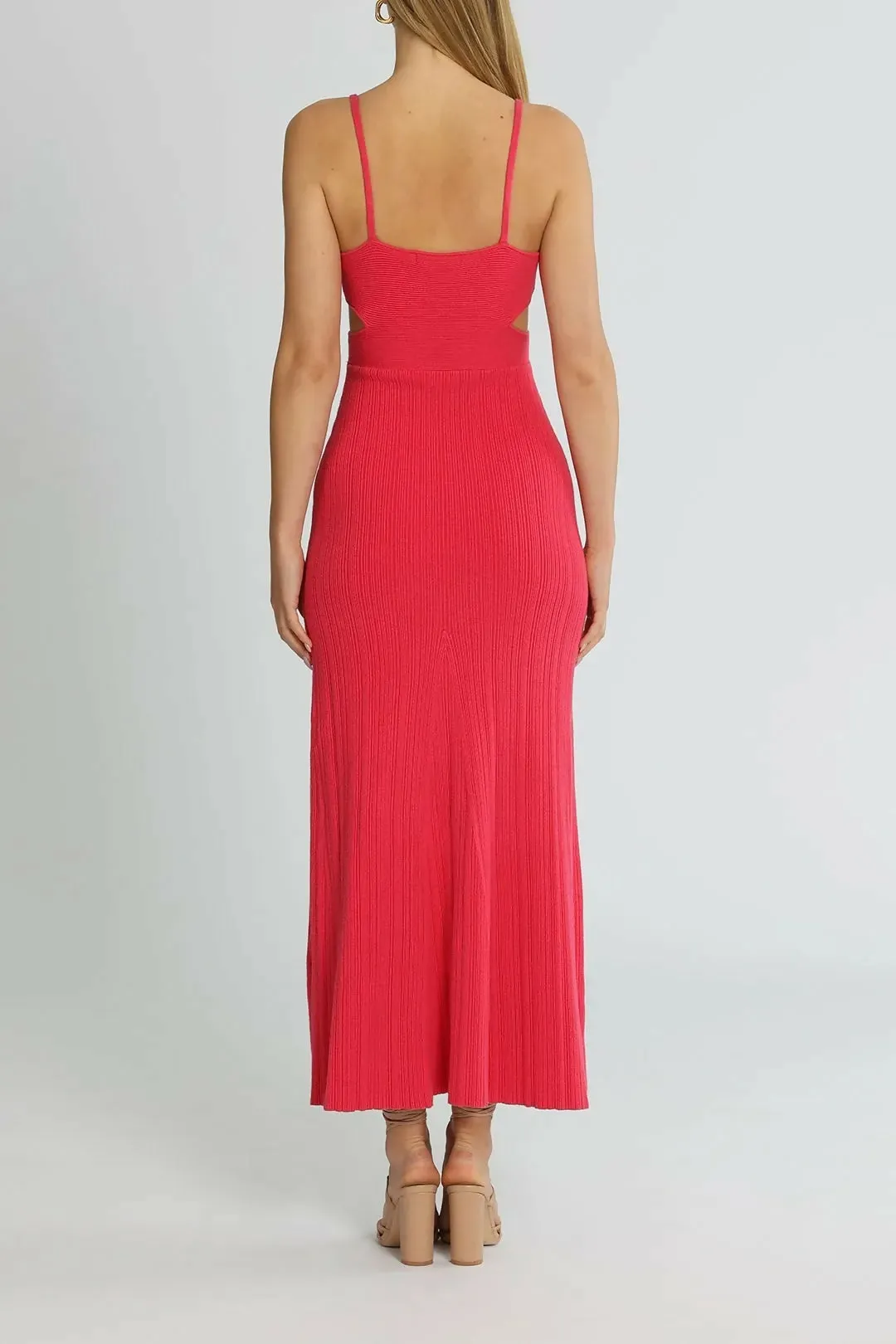 Anna Quan Sabrina Dress in Fuschia