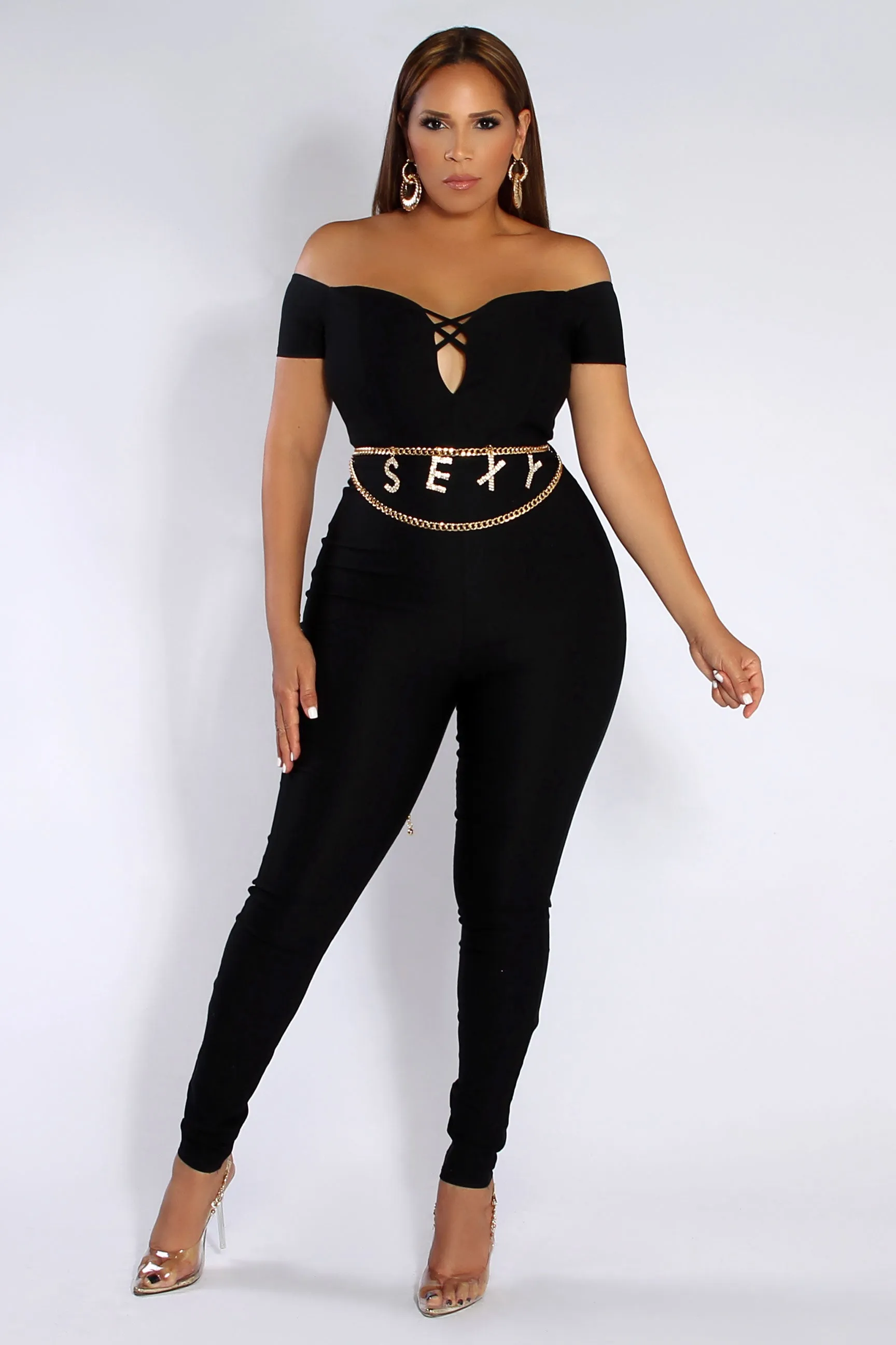 Antonia Off Shoulder Jumpsuit