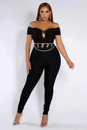 Antonia Off Shoulder Jumpsuit