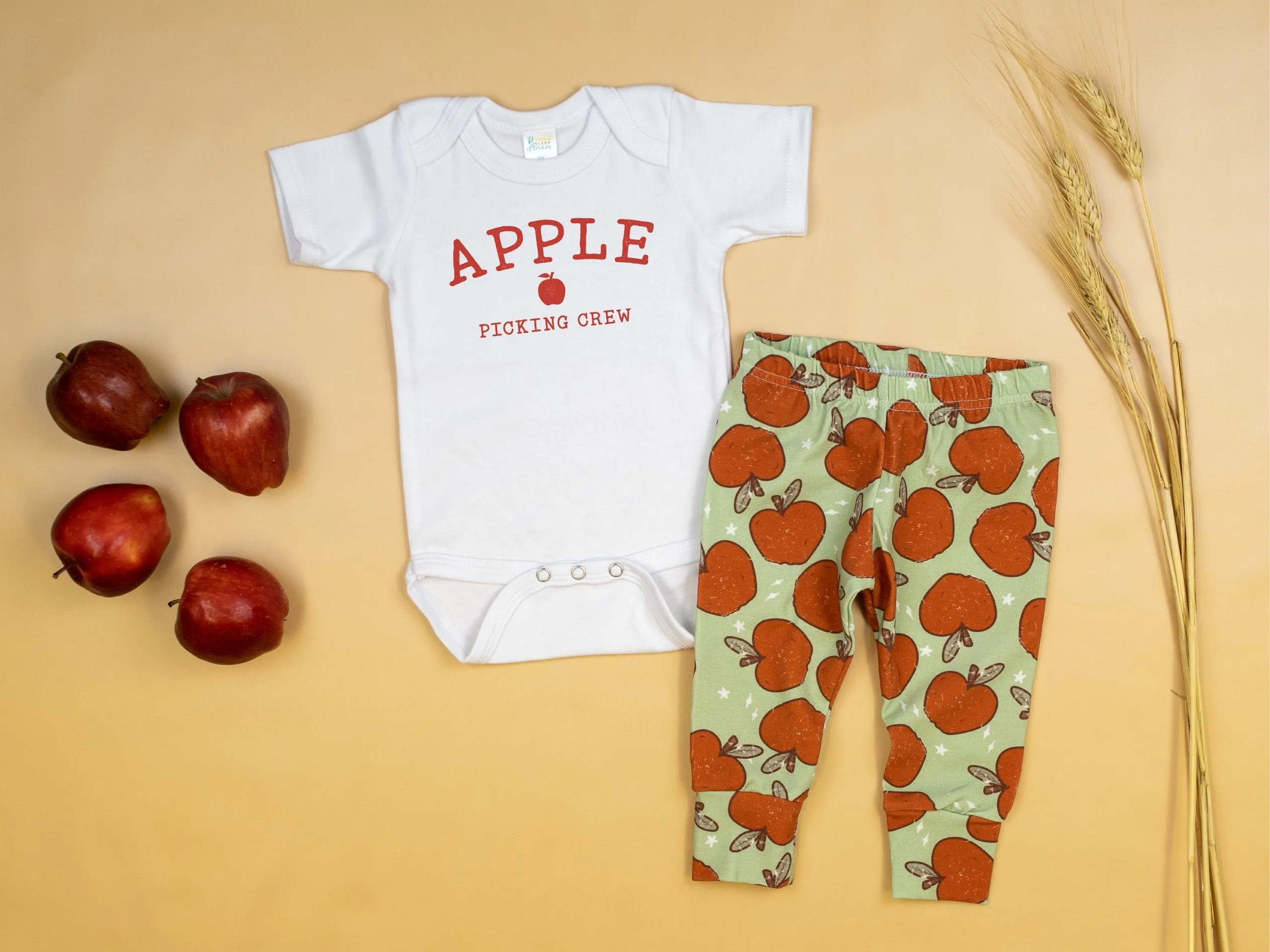 Apple Picking Crew Bodysuit