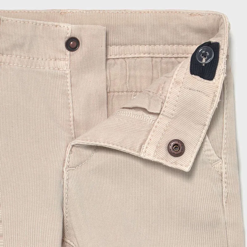 Baby boys pique chino & belt