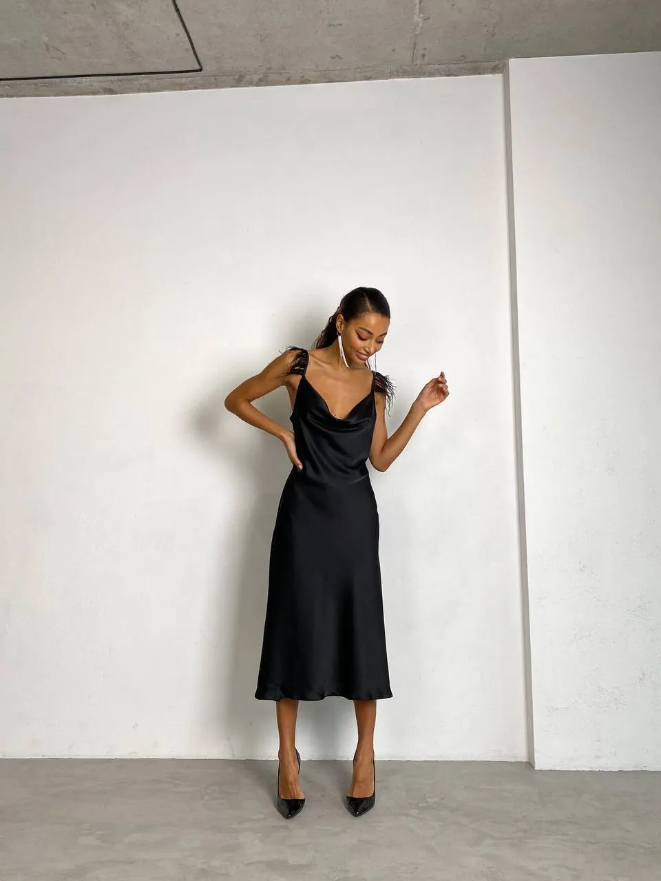 Black dress “Viata”