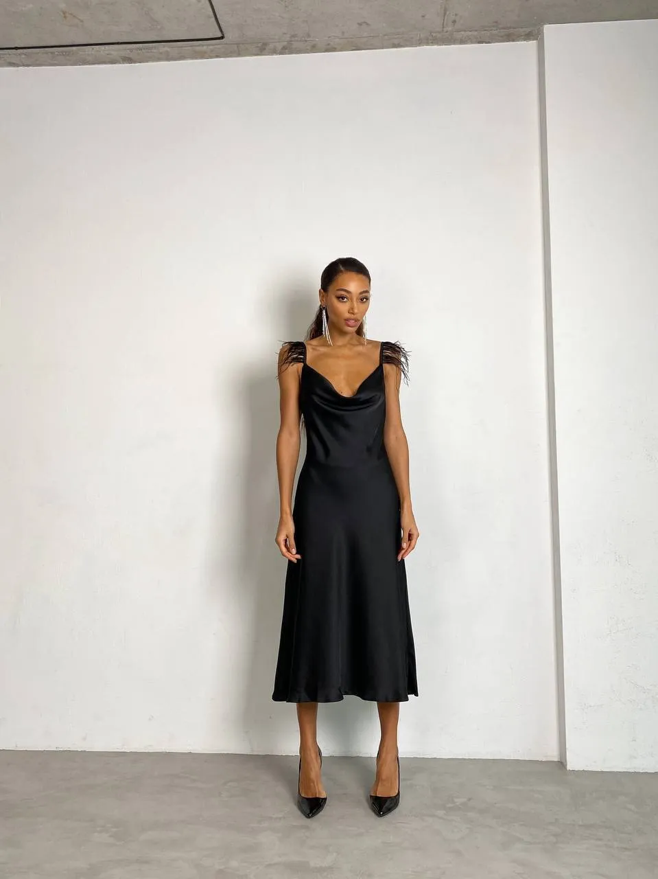 Black dress “Viata”