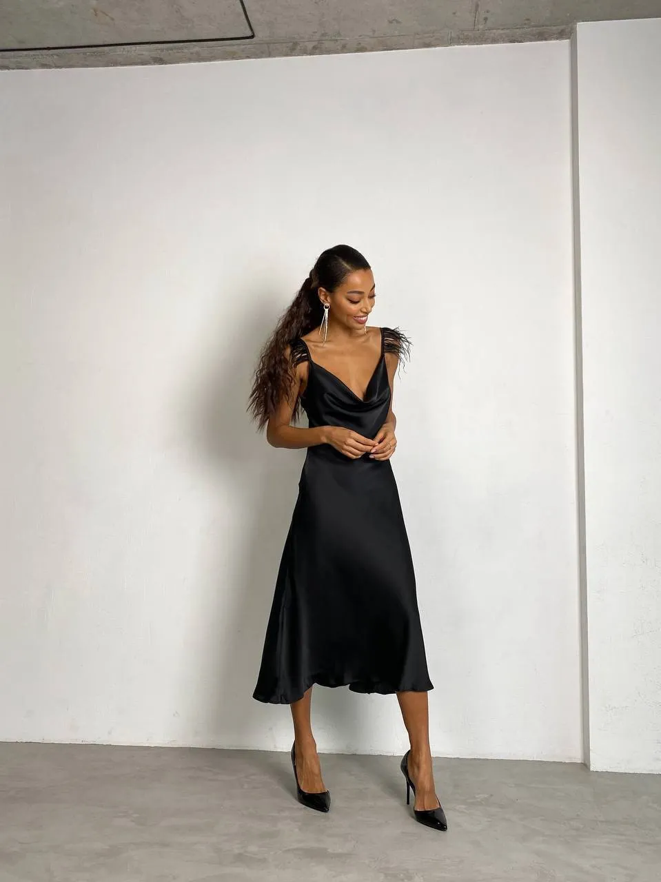 Black dress “Viata”