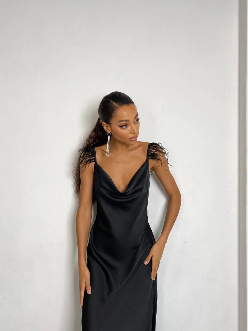 Black dress “Viata”