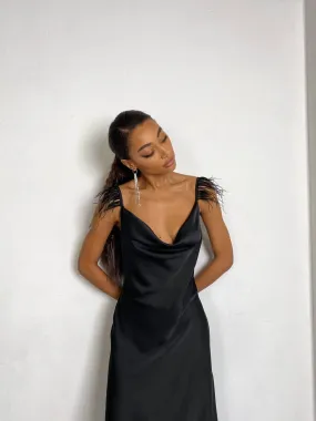 Black dress “Viata”