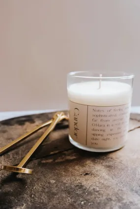 Candor Market 9oz Soy Wax Candle - Candor