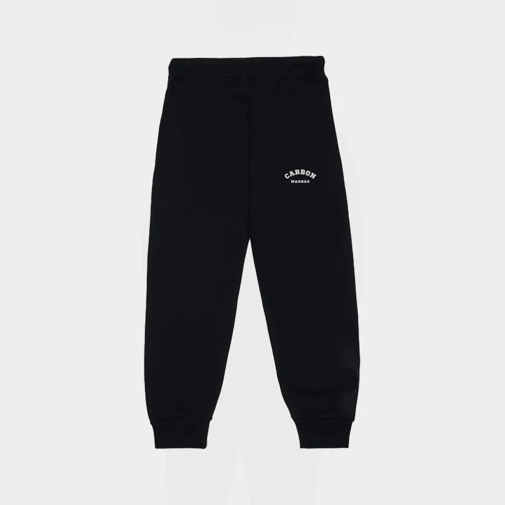 Carbon Graphic Women's Joggers - Oversized Black