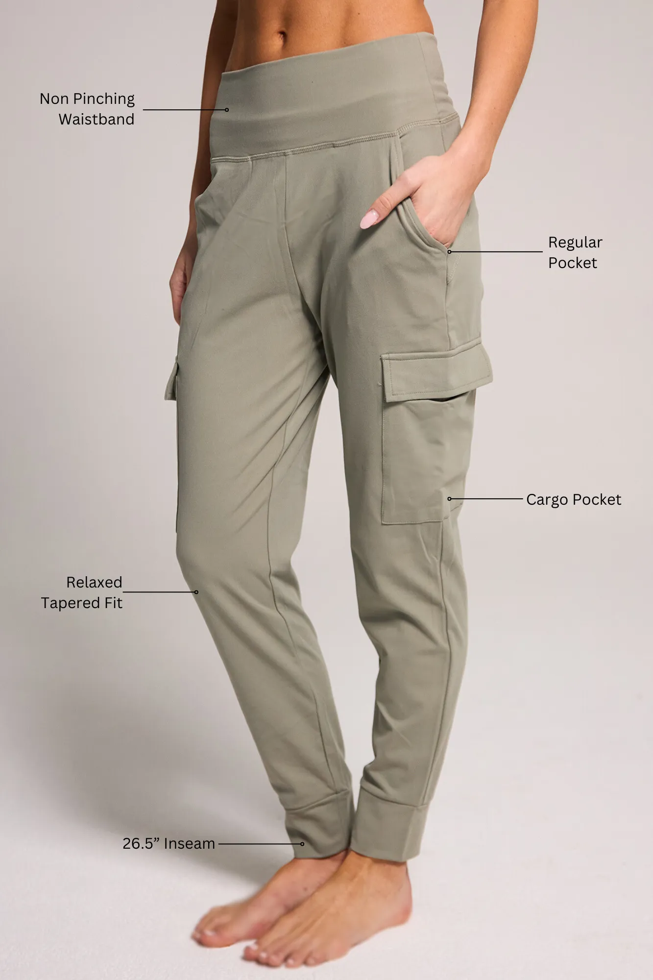 CARGO KNIT JOGGER - SHADOW