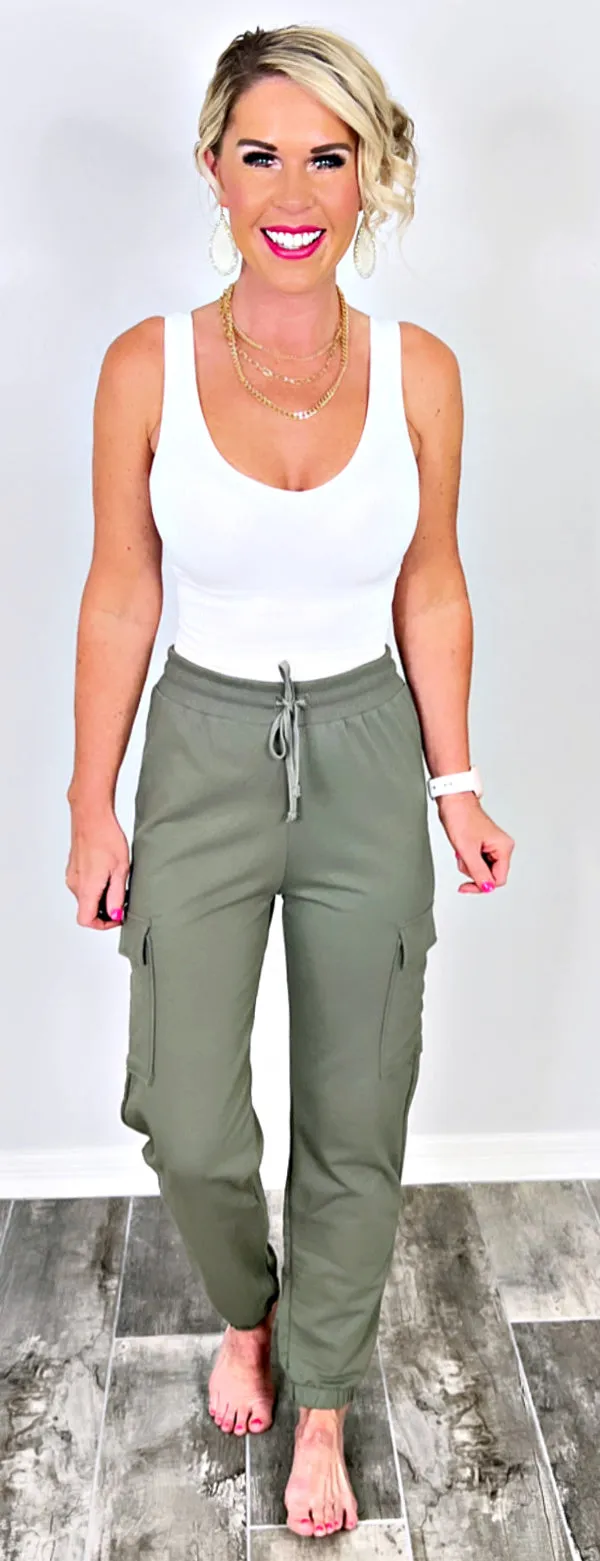 Cargo Pocket Joggers