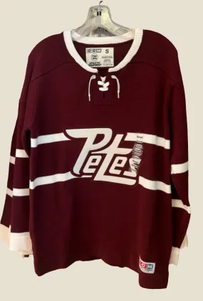 CCM Pro Series retro wool style jersey
