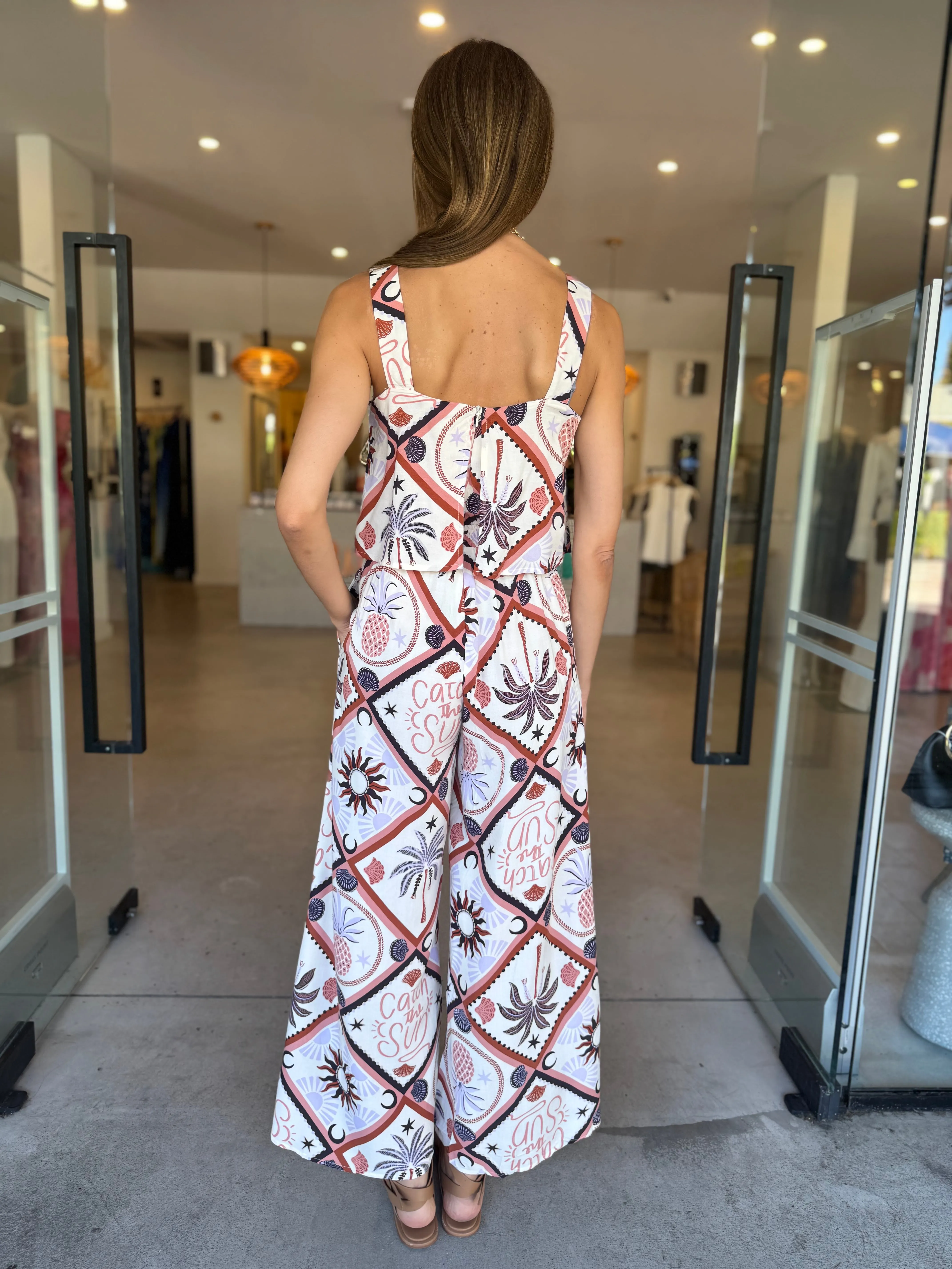 CHANTELLE JUMPSUIT PRINT