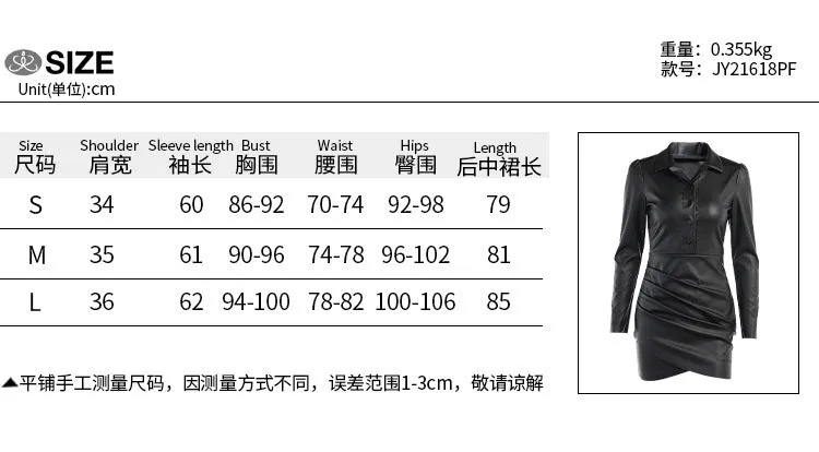 Chic Commuter Deep V-Neck Button-Up Bodycon Dress
