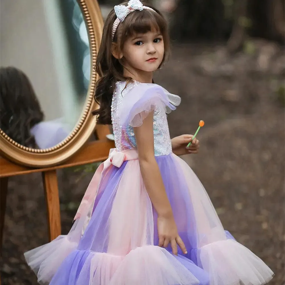 Children's Skirt Sequins Little Princess Dress
