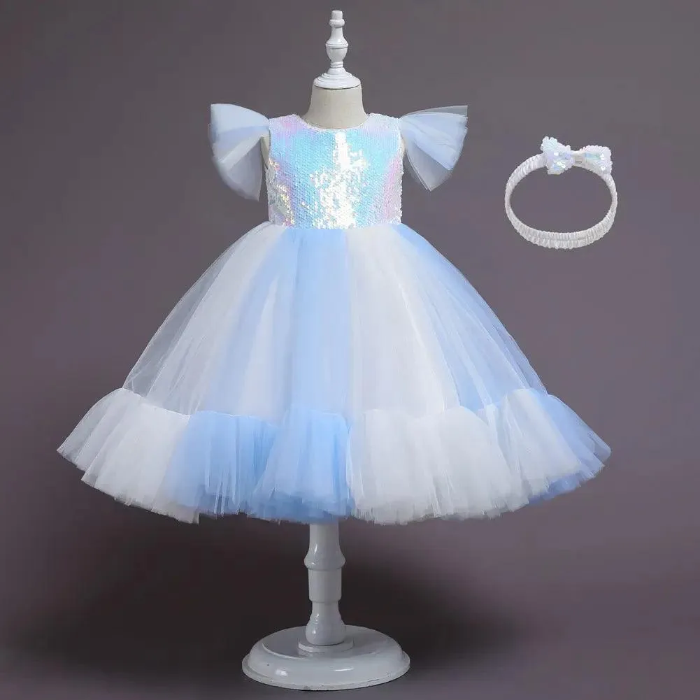 Children's Skirt Sequins Little Princess Dress