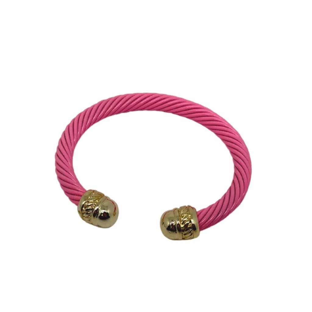Colorful Cable Bracelet