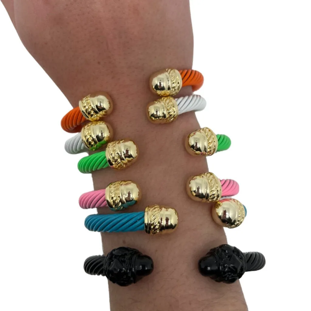 Colorful Cable Bracelet