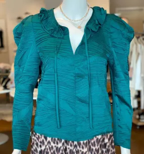 Crinkle Textured Blouse
