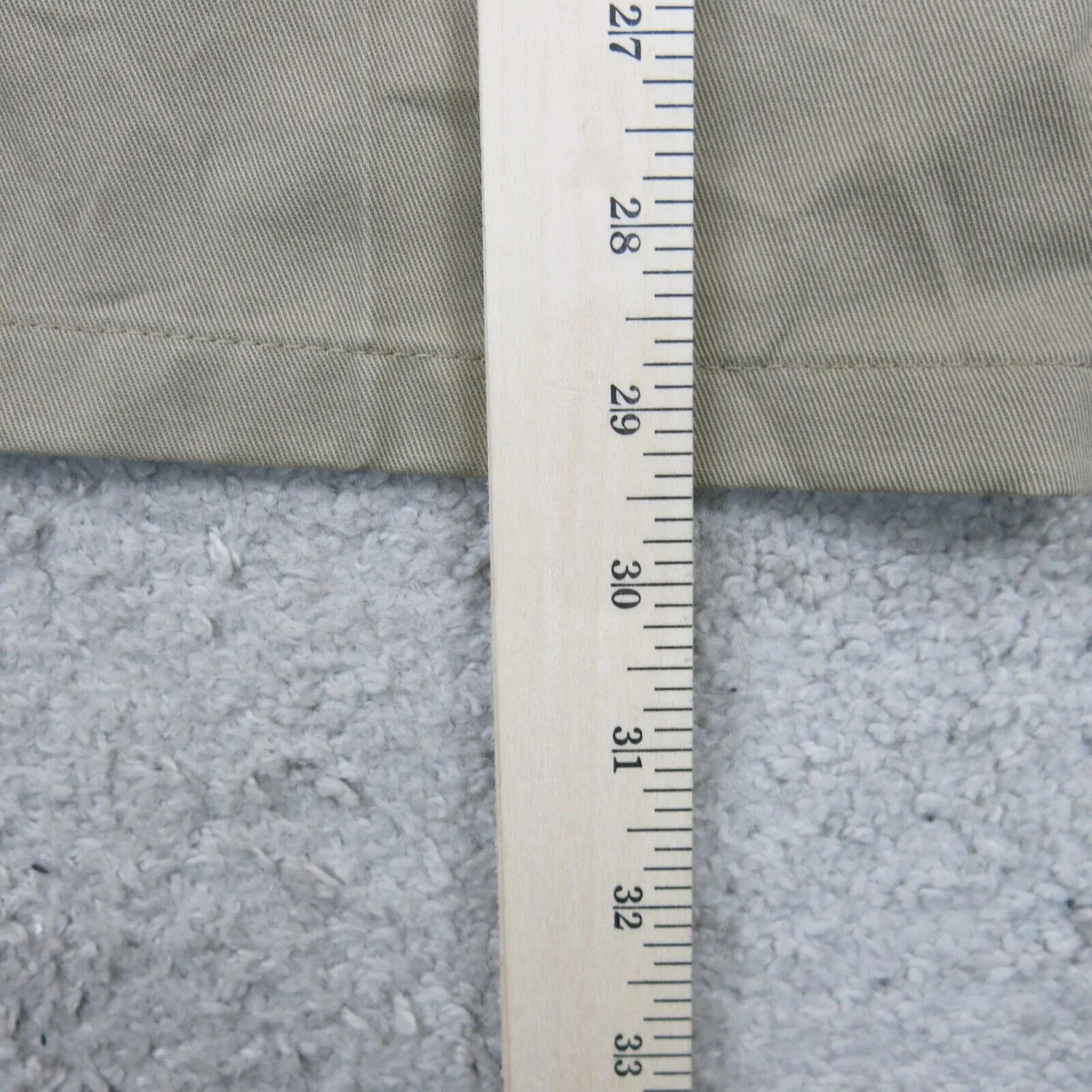 Dockers Mens Chino Pant Wide Leg Classic Fit Cotton Pockets Khaki Size W48XL32