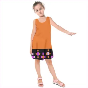 Dotted Kids Sleeveless Dress