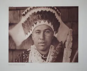 Edward S. Curtis (1868-1953), Tolowa Dancing Head-Dress Pl 455