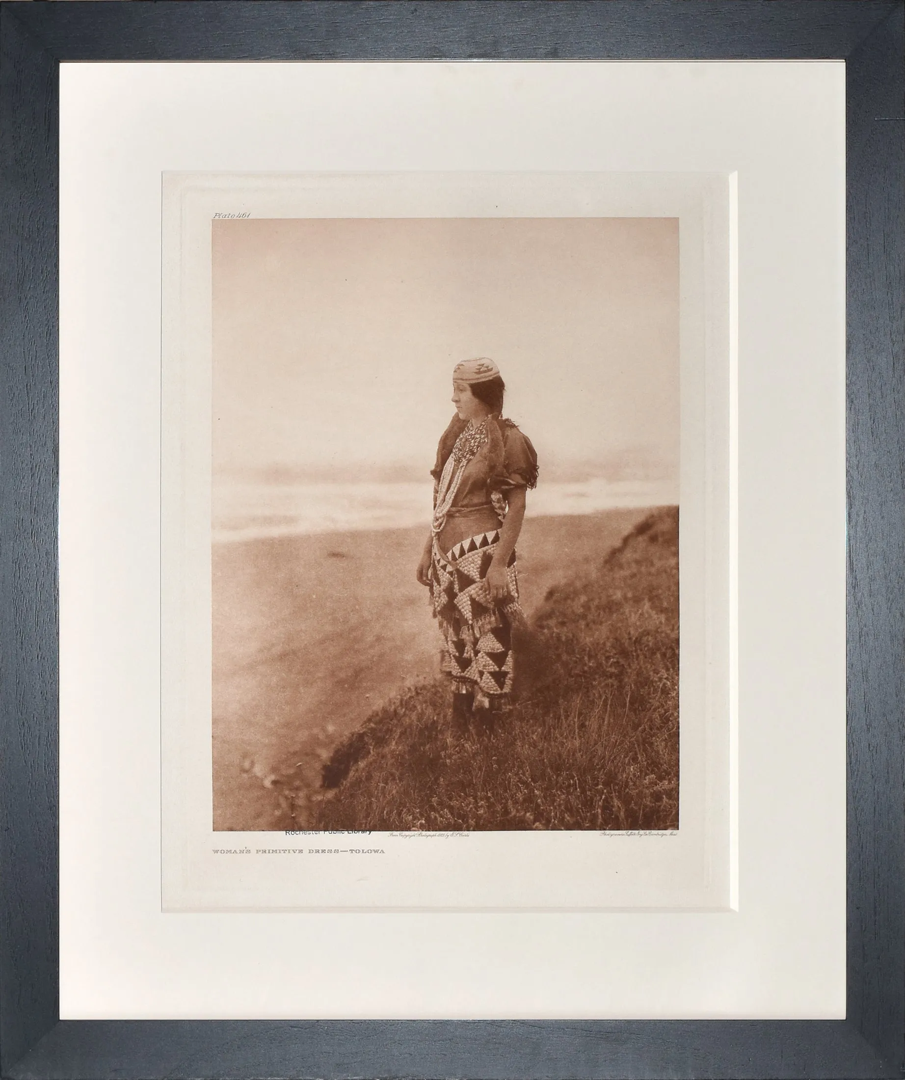 Edward S. Curtis (1868-1953), Woman's Primitive Dress–Tolowa Pl 461