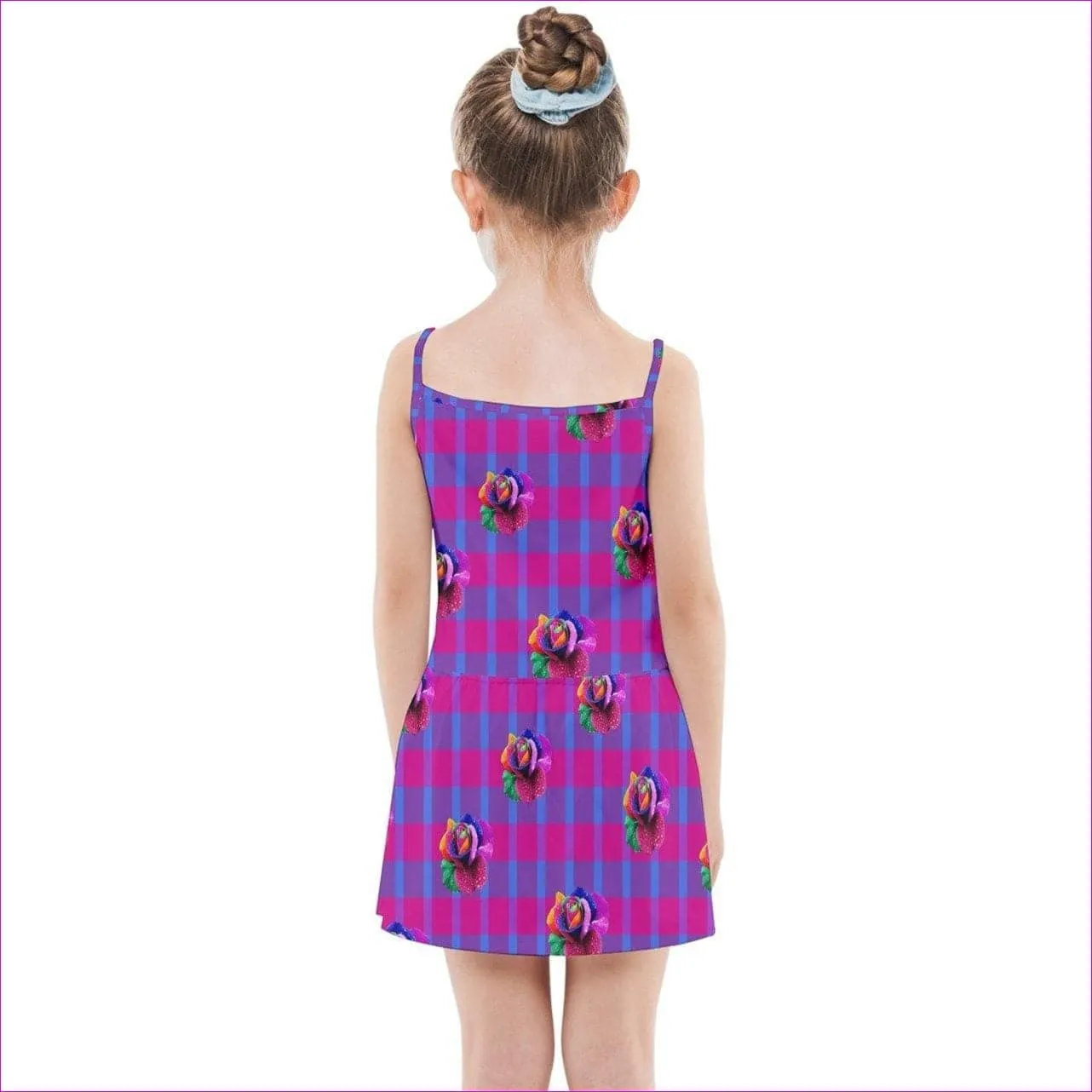 Floral Reign Kids Summer Sun Dress