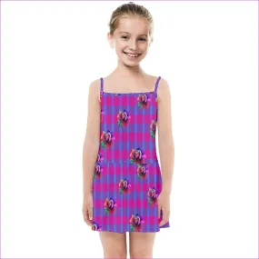 Floral Reign Kids Summer Sun Dress