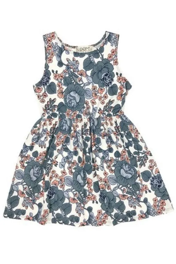 Floral Sleeveless Dress (Daughter: Mommy and Me)
