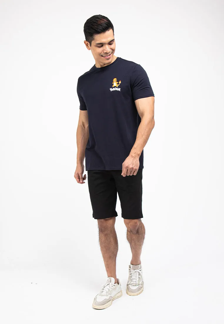 Forest Half Elastic Plain Bermuda Shorts Men Chino Casual Short Pants Men | Seluar Pendek Lelaki - 65842