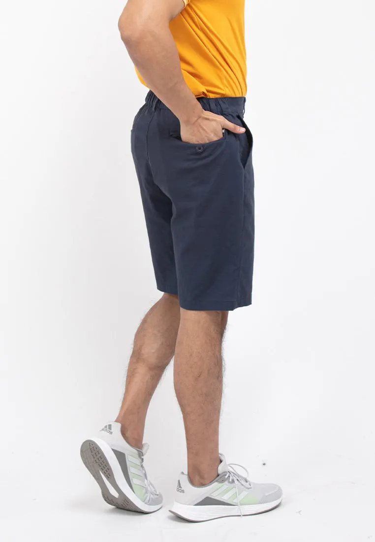 Forest Half Elastic Plain Bermuda Shorts Men Chino Casual Short Pants Men | Seluar Pendek Lelaki - 65842