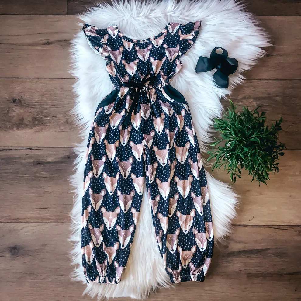 Freckled Fawn Scoop-Back Jumpsuit
