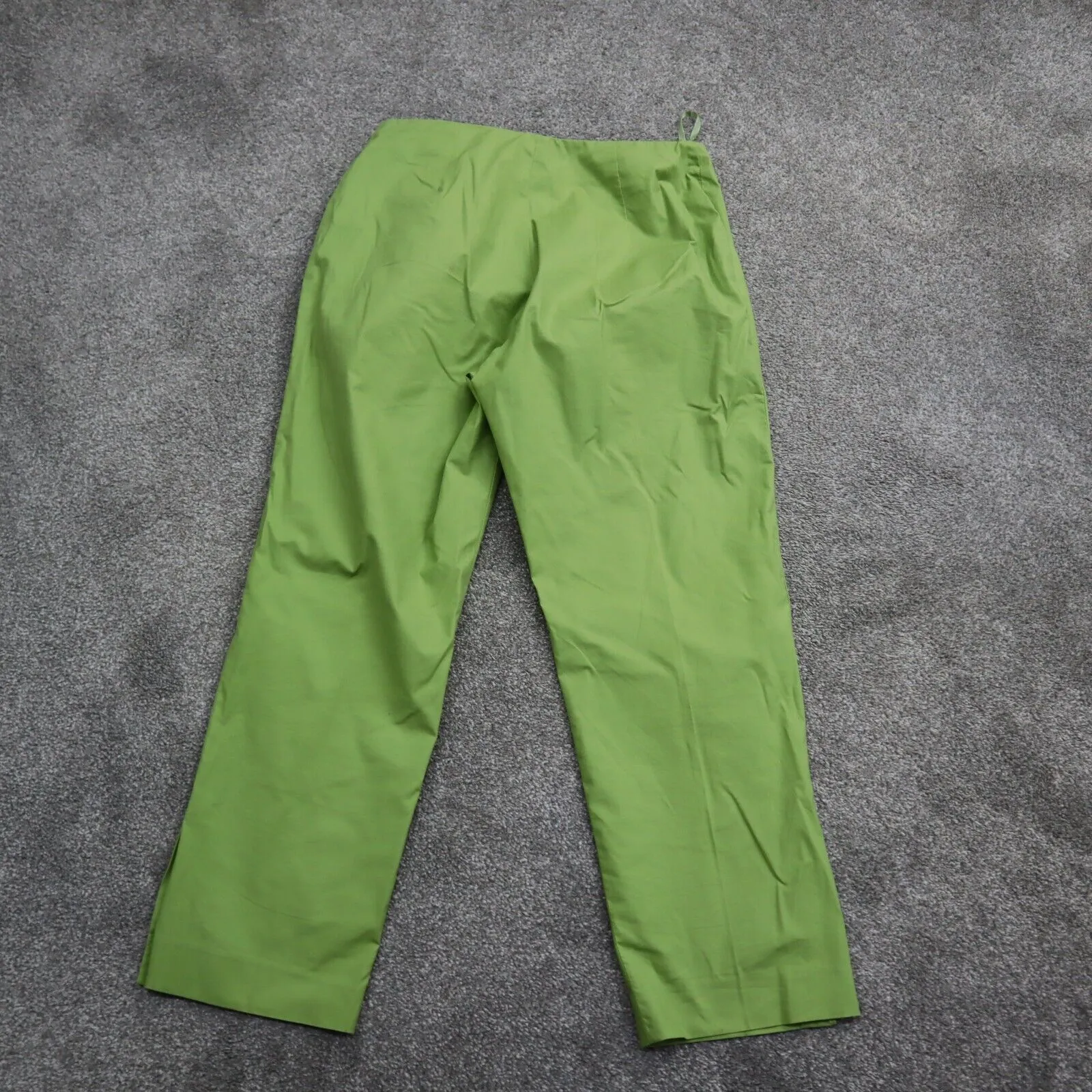 GAP Womens Skinny Ankle Chino Pants Mid Rise Pockets Flat Front Green Size 4