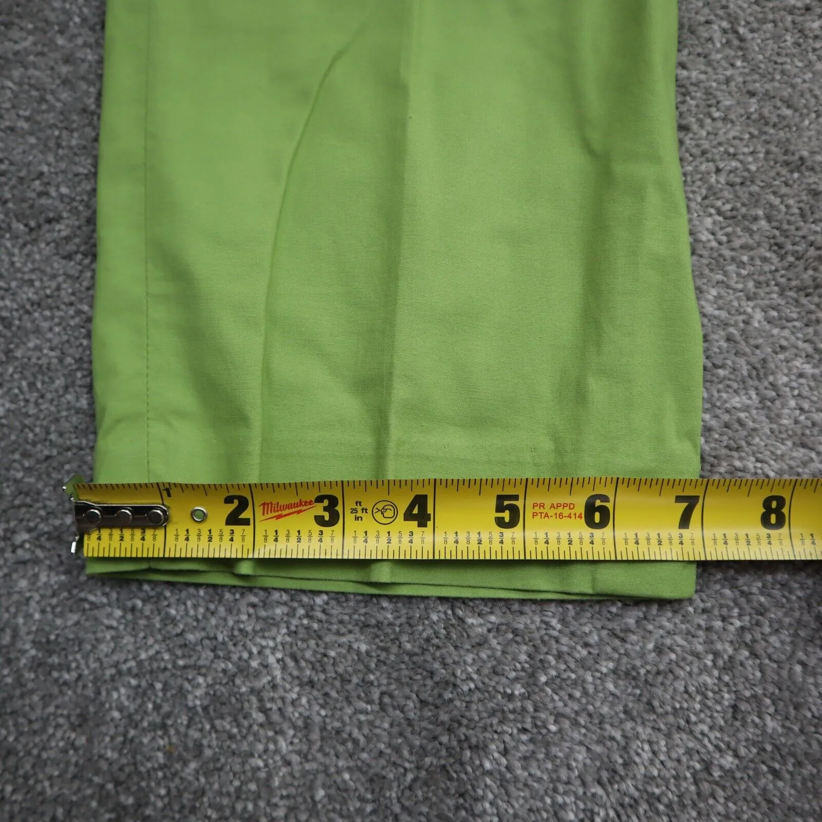 GAP Womens Skinny Ankle Chino Pants Mid Rise Pockets Flat Front Green Size 4