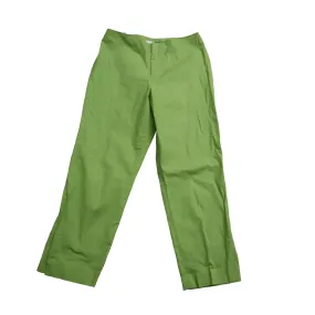 GAP Womens Skinny Ankle Chino Pants Mid Rise Pockets Flat Front Green Size 4
