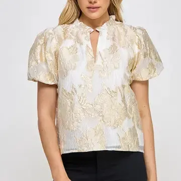 Gold Foil Top