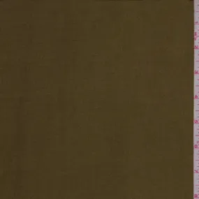 Golden Olive Metallic Knit Fabric